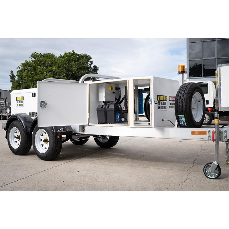 FUEL TRAILER 1250L Self Bunded Low Profile Dual Axle SBHD1250