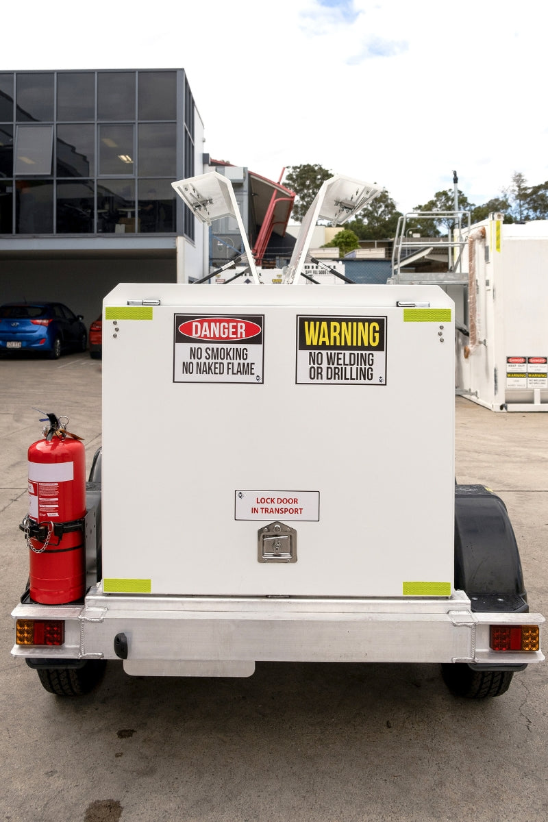 SERVICE TRAILER Self Bunded Low Profile Dual Axle