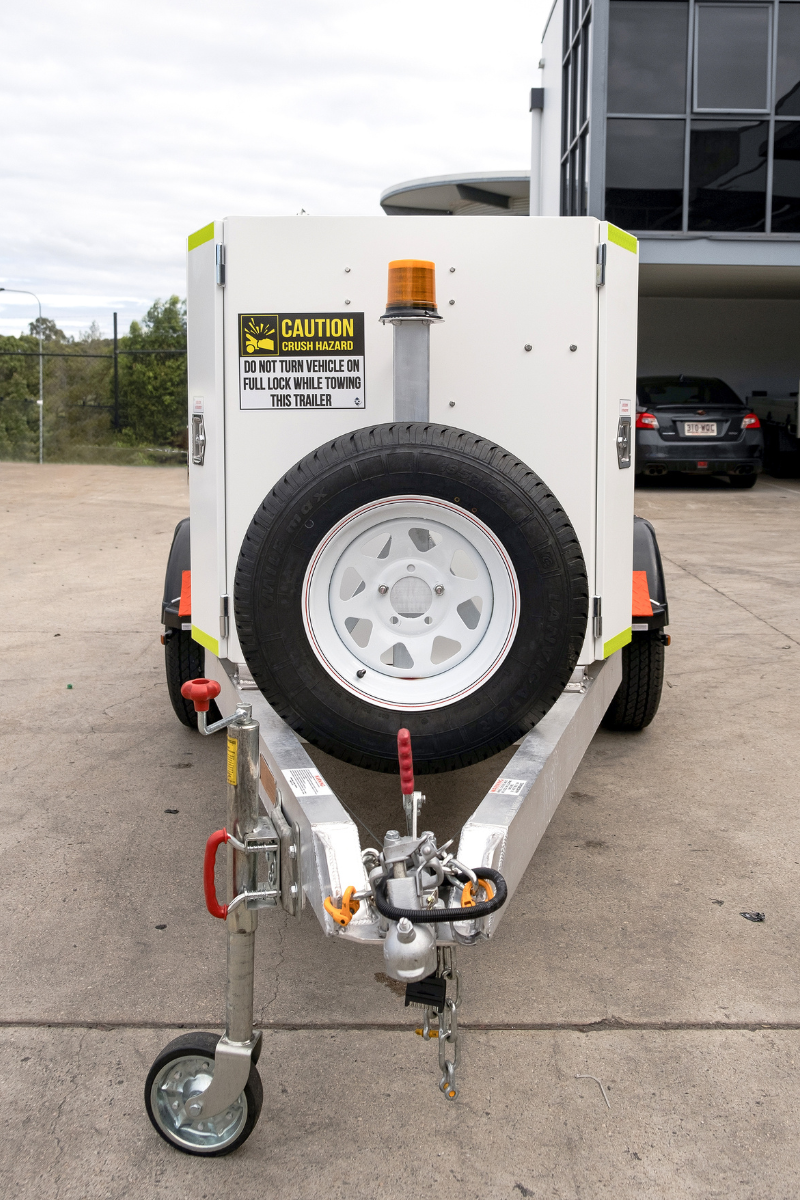 SERVICE TRAILER Self Bunded Low Profile Dual Axle