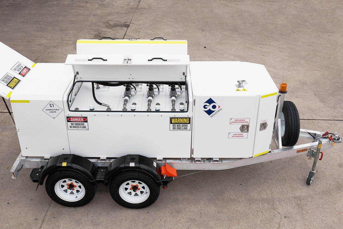 SERVICE TRAILER Self Bunded Low Profile Dual Axle