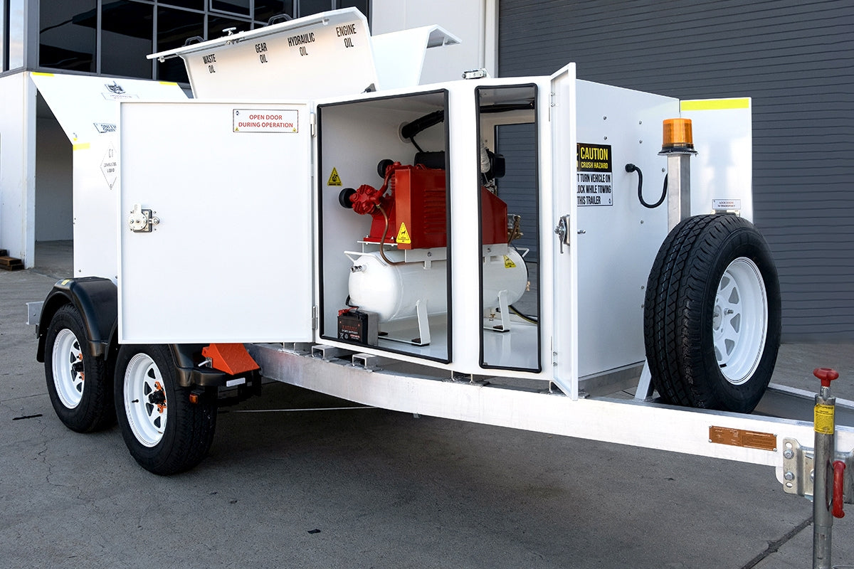 SERVICE TRAILER Self Bunded Low Profile Dual Axle