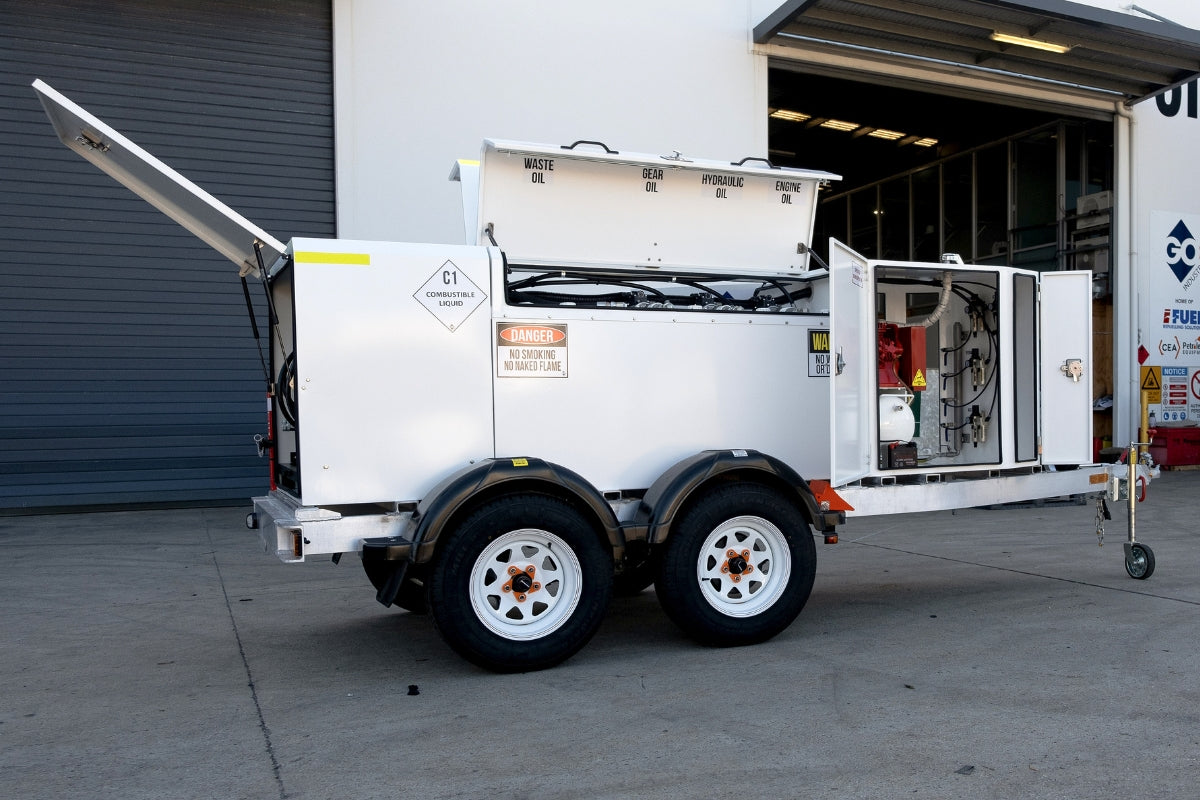 SERVICE TRAILER Self Bunded Low Profile Dual Axle