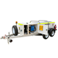 FUEL TRAILER 1250L Self Bunded Low Profile Dual Axle SBHD1250 bunded pump bay housing